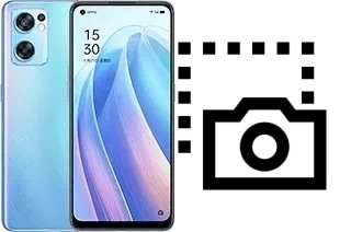 Capture d’écran sur Oppo Reno7 SE 5G