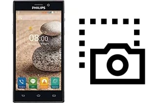 Capture d’écran sur Philips V787