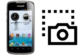 Capture d’écran sur Philips W635