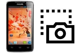 Capture d’écran sur Philips W732