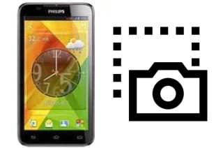 Capture d’écran sur Philips W8355