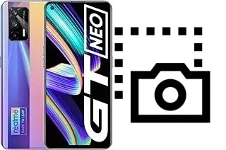 Capture d’écran sur Realme GT Neo