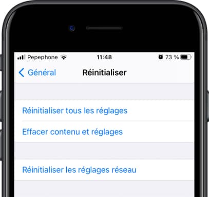 Comment Reinitialiser Apple Iphone 4s Restaurer Et Supprimer Les Donnees