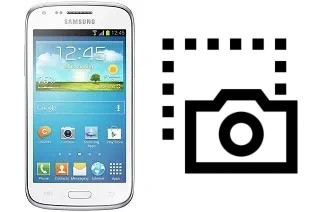 Capture d’écran sur Samsung Galaxy Core I8260