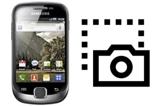 Capture d’écran sur Samsung Galaxy Fit S5670