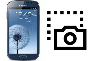 Capture d’écran sur Samsung Galaxy Grand I9082