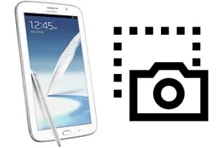 Capture d’écran sur Samsung Galaxy Note 8.0 Wi-Fi