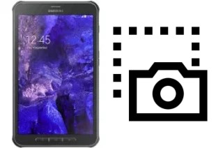 Capture d’écran sur Samsung Galaxy Tab Active LTE