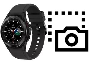 Capture d’écran sur Samsung Galaxy Watch4 Classic