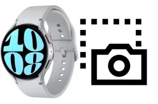 Capture d’écran sur Samsung Galaxy Watch6