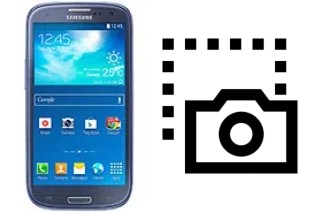 Capture d’écran sur Samsung I9301I Galaxy S3 Neo