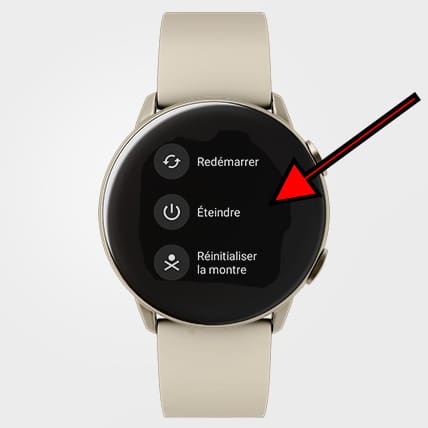 Éteignez Wear OS