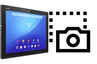 Capture d’écran sur Sony Xperia Z4 Tablet LTE