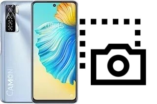 Capture d’écran sur Tecno Camon 17 Pro