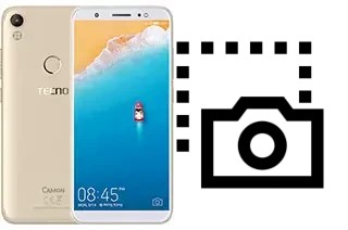 Capture d’écran sur Tecno Camon CM