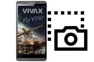 Capture d’écran sur Vivax Fly V550