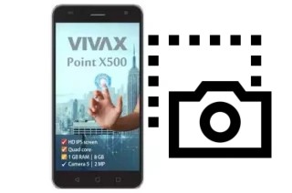 Capture d’écran sur Vivax Point X500