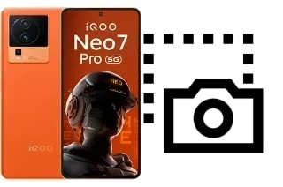 Capture d’écran sur vivo iQOO Neo 7 Pro