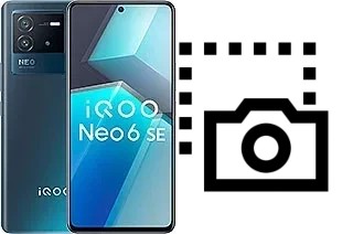 Capture d’écran sur vivo iQOO Neo6 SE