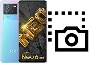 Capture d’écran sur vivo iQOO Neo 6