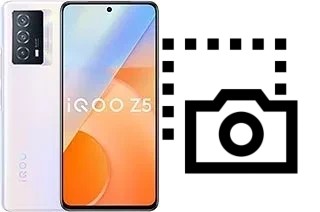 Capture d’écran sur vivo iQOO Z5