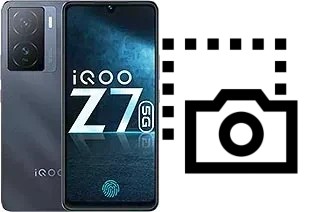 Capture d’écran sur vivo iQOO Z7