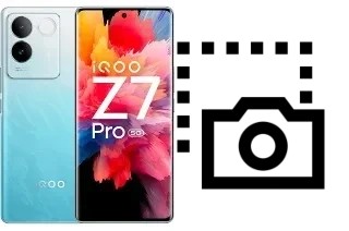 Capture d’écran sur vivo iQOO Z7 Pro