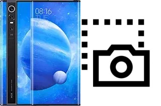 Capture d’écran sur Xiaomi Mi Mix Alpha