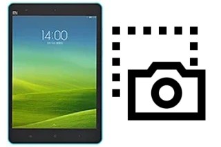 Capture d’écran sur Xiaomi Mi Pad 7.9