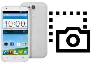 Capture d’écran sur ZTE Blade Q Maxi