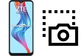 Capture d’écran sur ZTE Blade V20 Smart