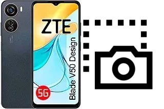 Capture d’écran sur ZTE Blade V50 Design