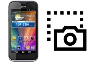 Capture d’écran sur ZTE Grand X LTE T82