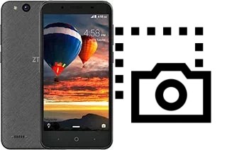 Capture d’écran sur ZTE Tempo Go