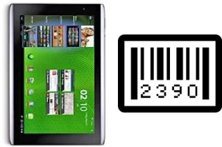 Comment voir le numéro de série sur Acer Iconia Tab A500