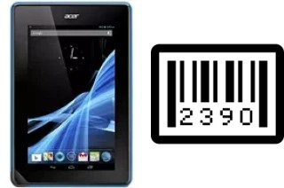 Comment voir le numéro de série sur Acer Iconia Tab B1-A71