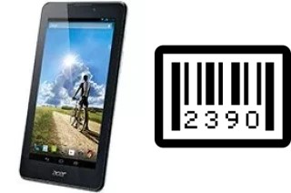 Comment voir le numéro de série sur Acer Iconia Tab 7 A1-713