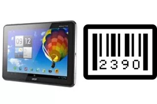 Comment voir le numéro de série sur Acer Iconia Tab A511