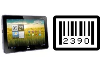 Comment voir le numéro de série sur Acer Iconia Tab A701