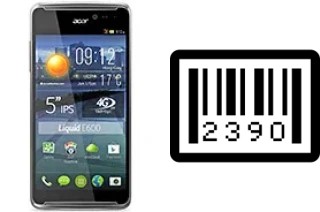 Comment voir le numéro de série sur Acer Liquid E600