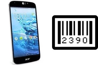 Comment voir le numéro de série sur Acer Liquid Jade Z