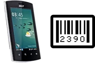 Comment voir le numéro de série sur Acer Liquid mt