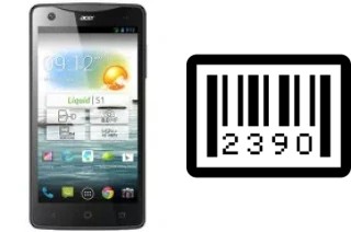 Comment voir le numéro de série sur Acer Liquid S1