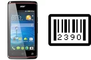 Comment voir le numéro de série sur Acer Liquid Z200