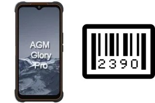 Comment voir le numéro de série sur AGM GLORY PRO