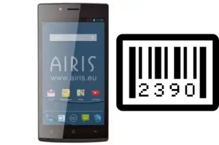 Comment voir le numéro de série sur Airis TM54QM