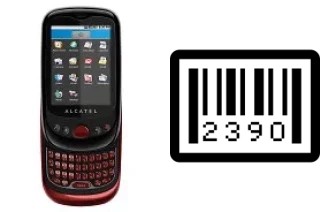 Comment voir le numéro de série sur alcatel OT-980