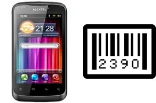 Comment voir le numéro de série sur alcatel OT-978