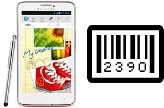 Comment voir le numéro de série sur alcatel One Touch Scribe Easy