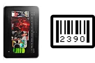 Comment voir le numéro de série sur Amazon Kindle Fire HD 8.9 LTE